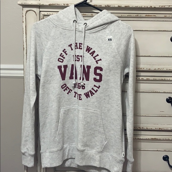 Vans Sweaters - Gray Vans Hoodie